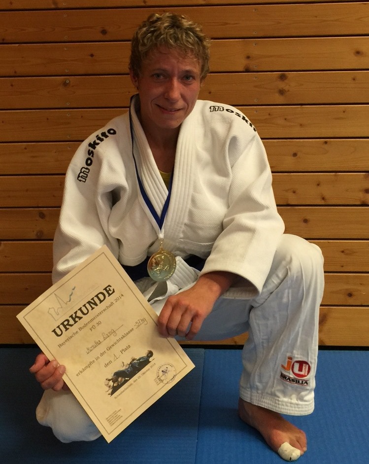 Monika Lang Ist Bayerische Meisterin Im Bodenkampf Judo Kaufbeuren de