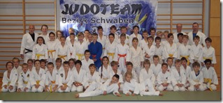 Judo_Gruppenbild Bezirkslehrgang U10 und U12 Waltenhofen - Foto Stefan Günter